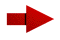 A red right-pointing arrow rotating horizontally.