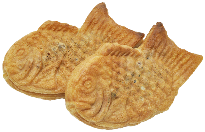 Two taiyaki.